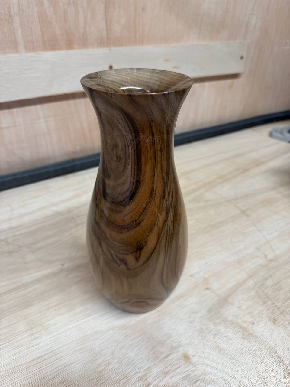 Walnut Vase