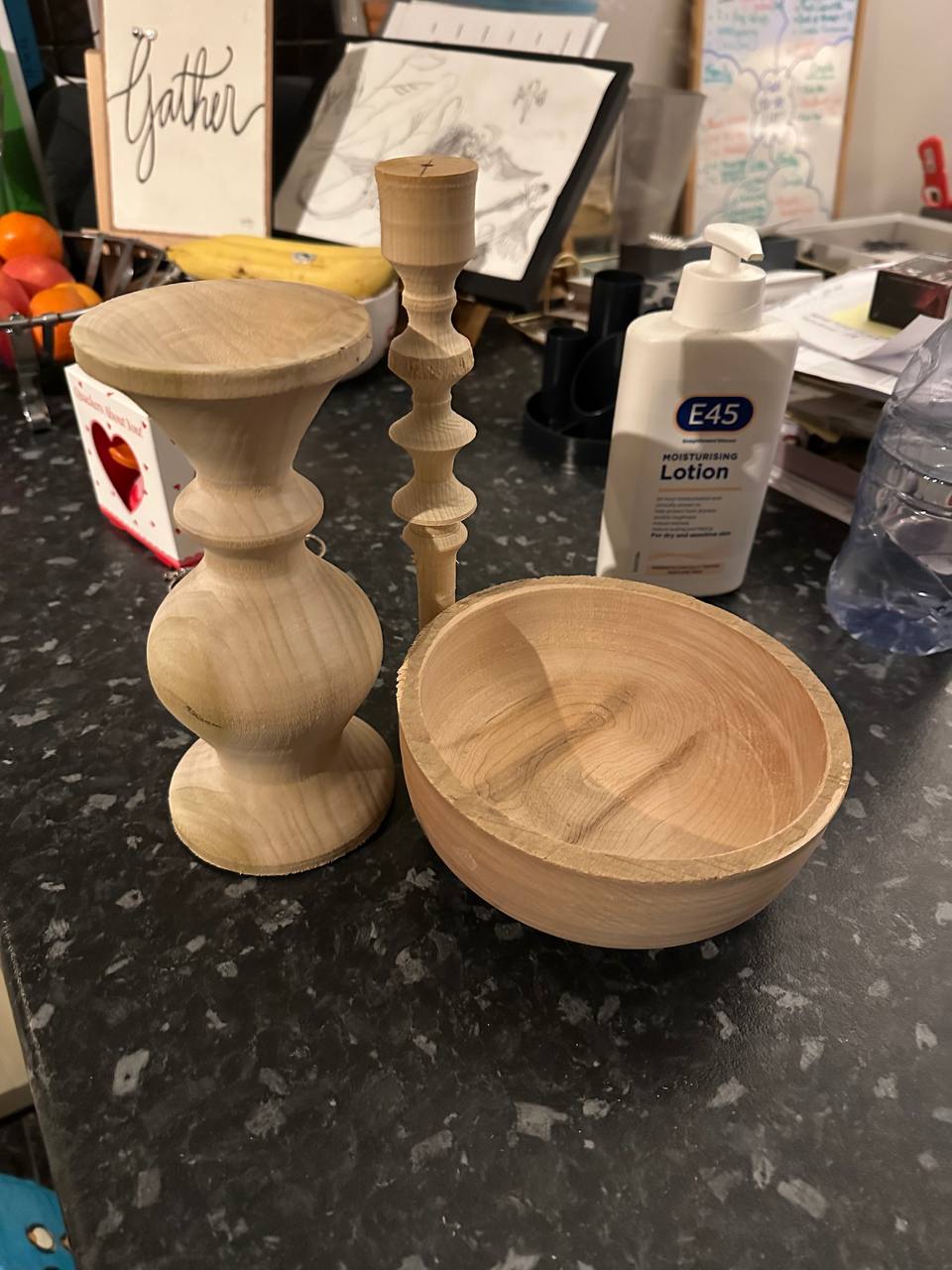 My first vase and first bowl from the training day
